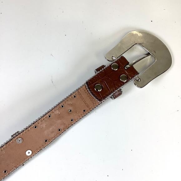 Nocona Concho Belt Sz S Western Turquoise Cowgirl Studs Rockabilly Boho Hippie main image 8